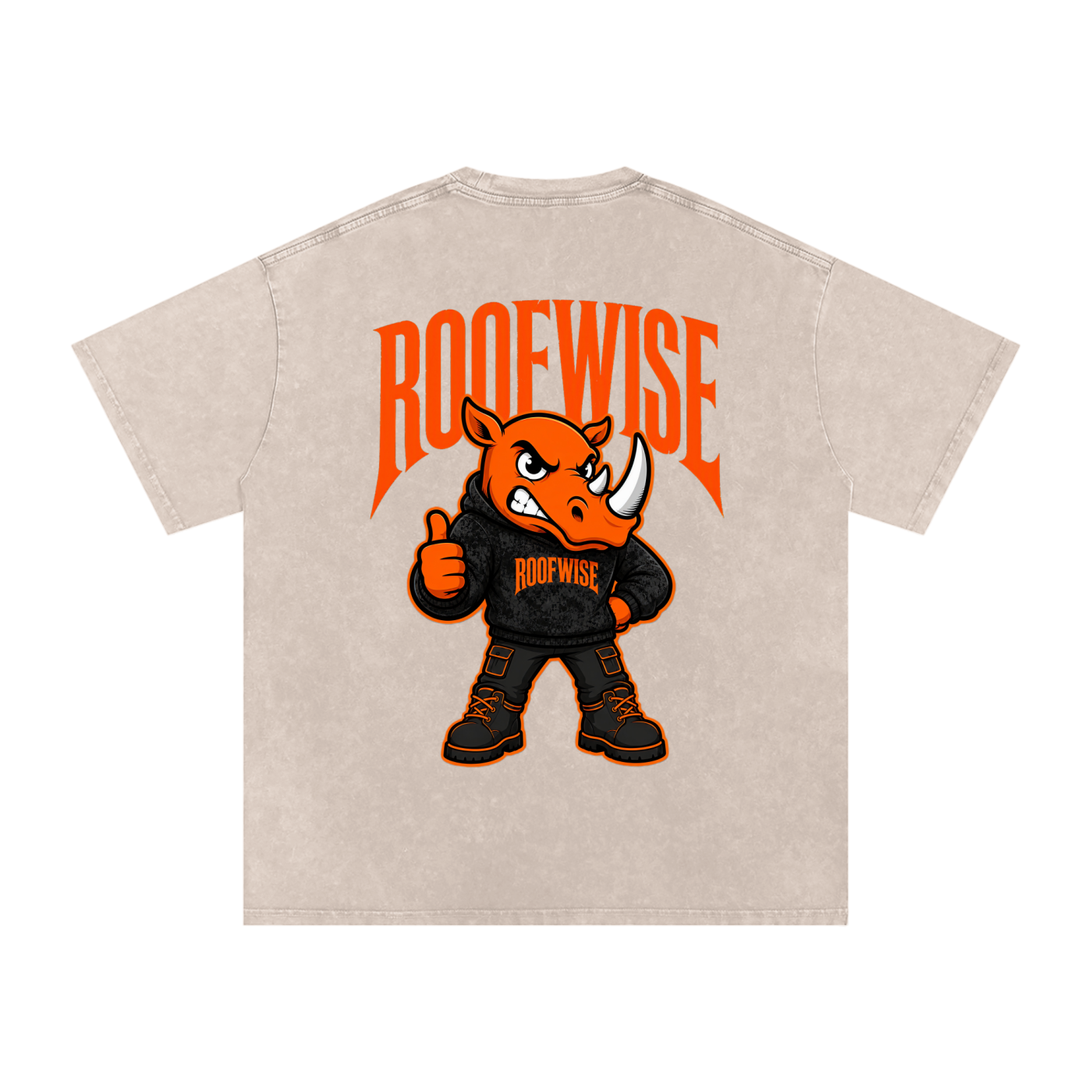 RW | After Hours Oversized Graphic Tee | Snow Wash | Founders Edition