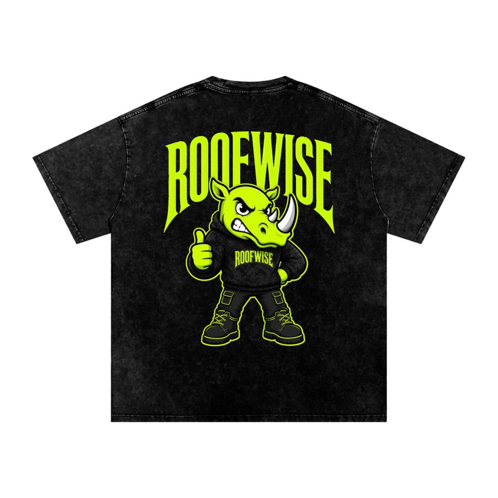 RW | After Hours Oversized Graphic Tee | Snow Wash | Shocked Edition