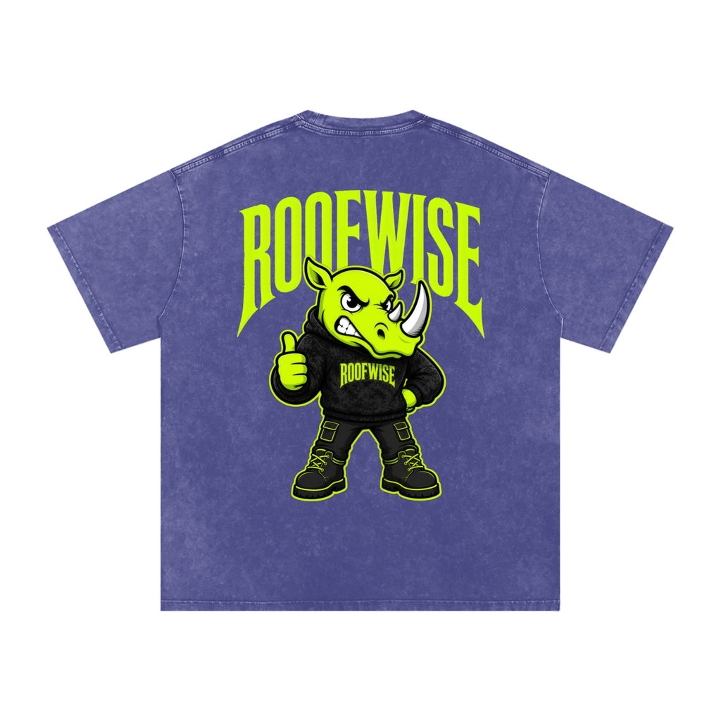 RW | After Hours Oversized Graphic Tee | Snow Wash | Shocked Edition
