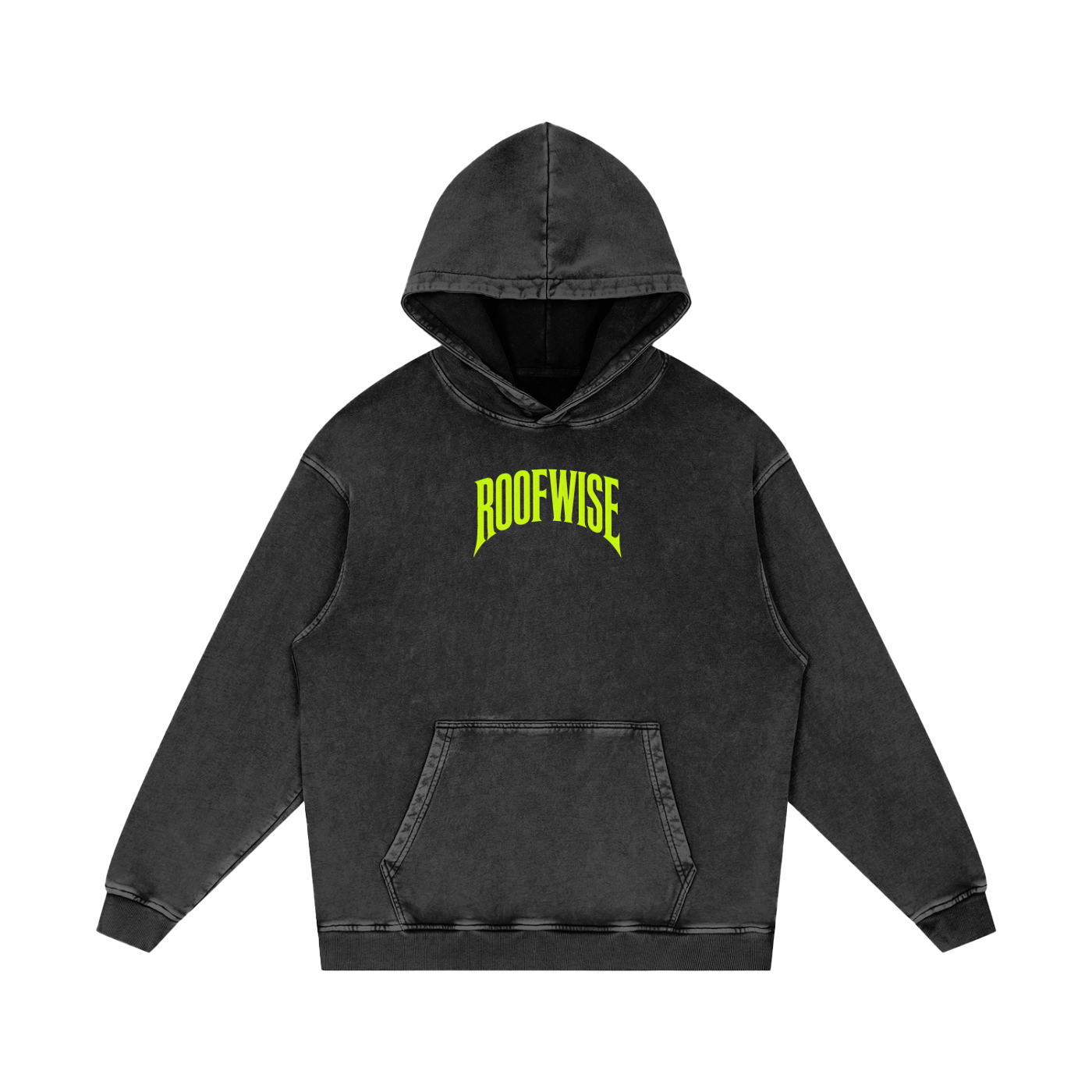 RW | After Hours Oversized Hoodie | Snow Wash | Shocked Graphic Hoodie Series