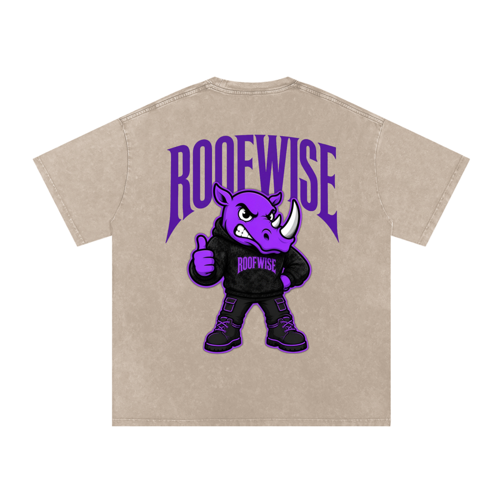 RW | After Hours Oversized Graphic Tee | Snow Wash | 2 A.M. Edition