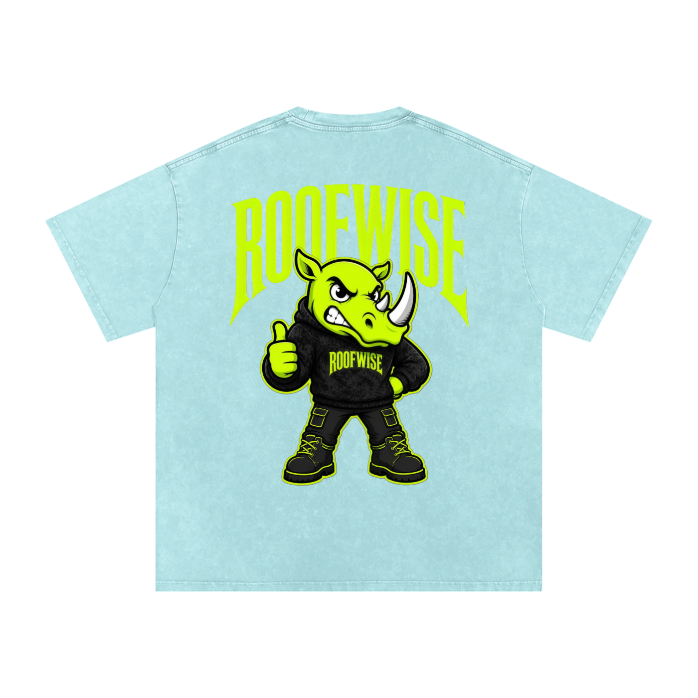 RW | After Hours Oversized Graphic Tee | Snow Wash | Shocked Edition