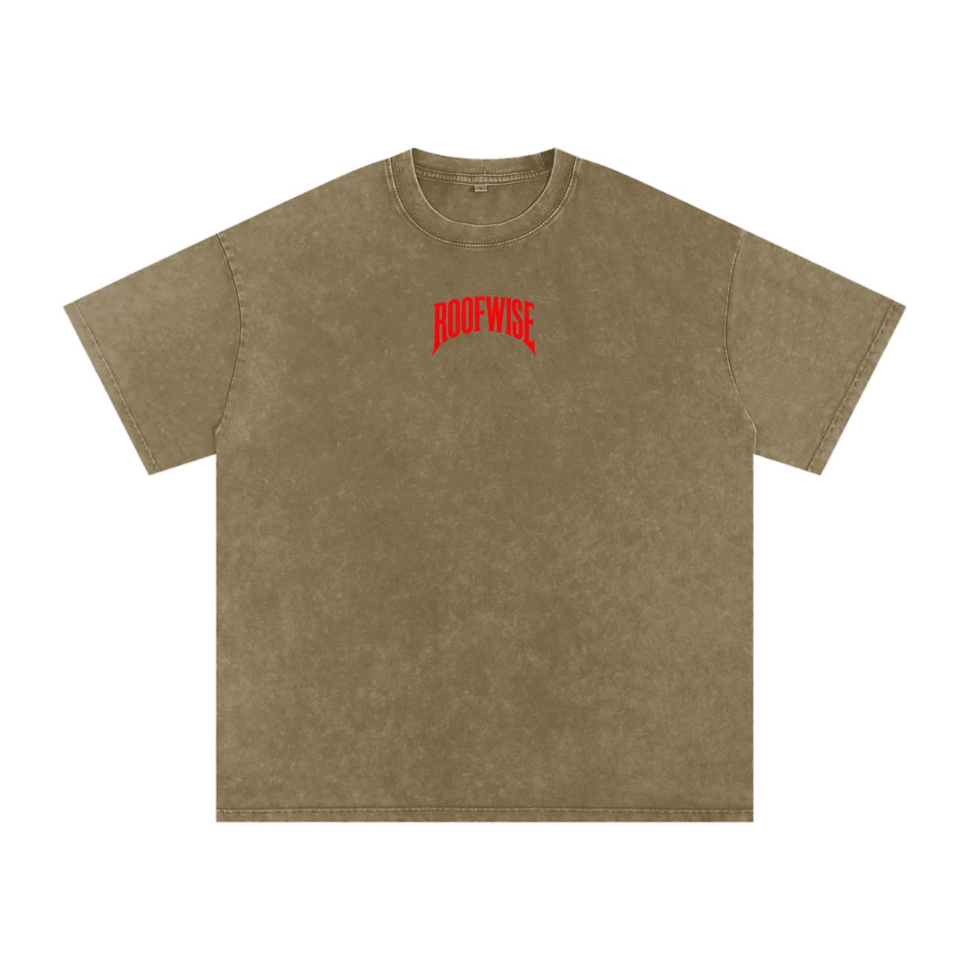 RW | After Hours Oversized Tee | Snow Wash | Bloodshot Edition