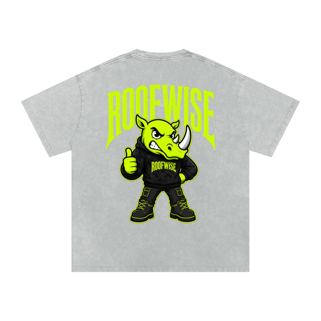 RW | After Hours Oversized Graphic Tee | Snow Wash | Shocked Edition
