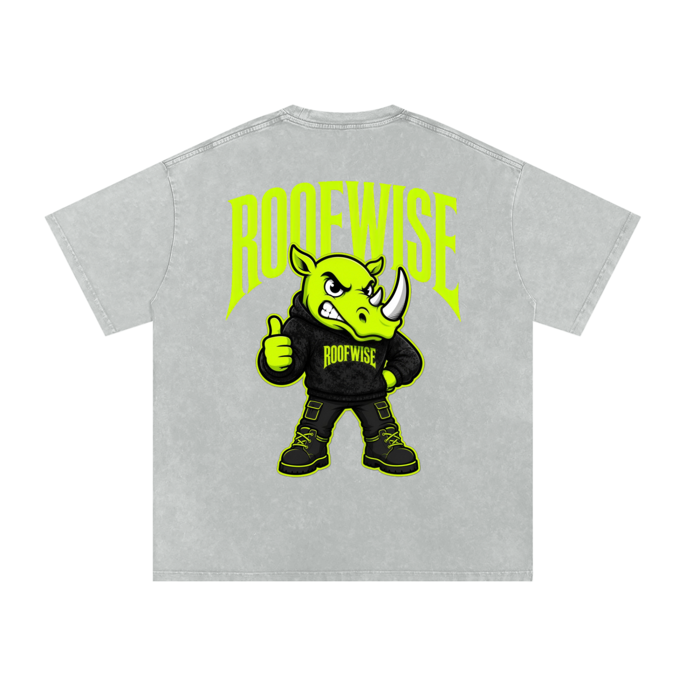 RW | After Hours Oversized Graphic Tee | Snow Wash | Shocked Edition