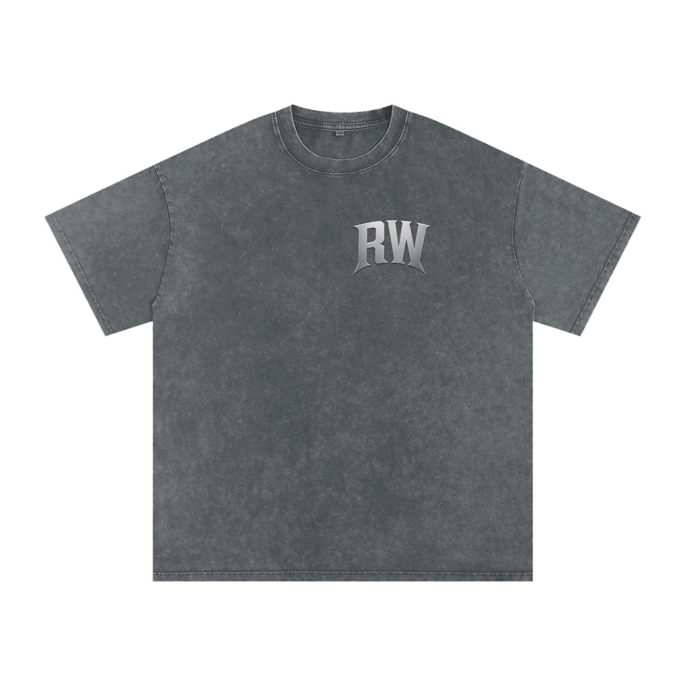 RW | After Hours Oversized Graphic Tee | Snow Wash | Titanium Edition