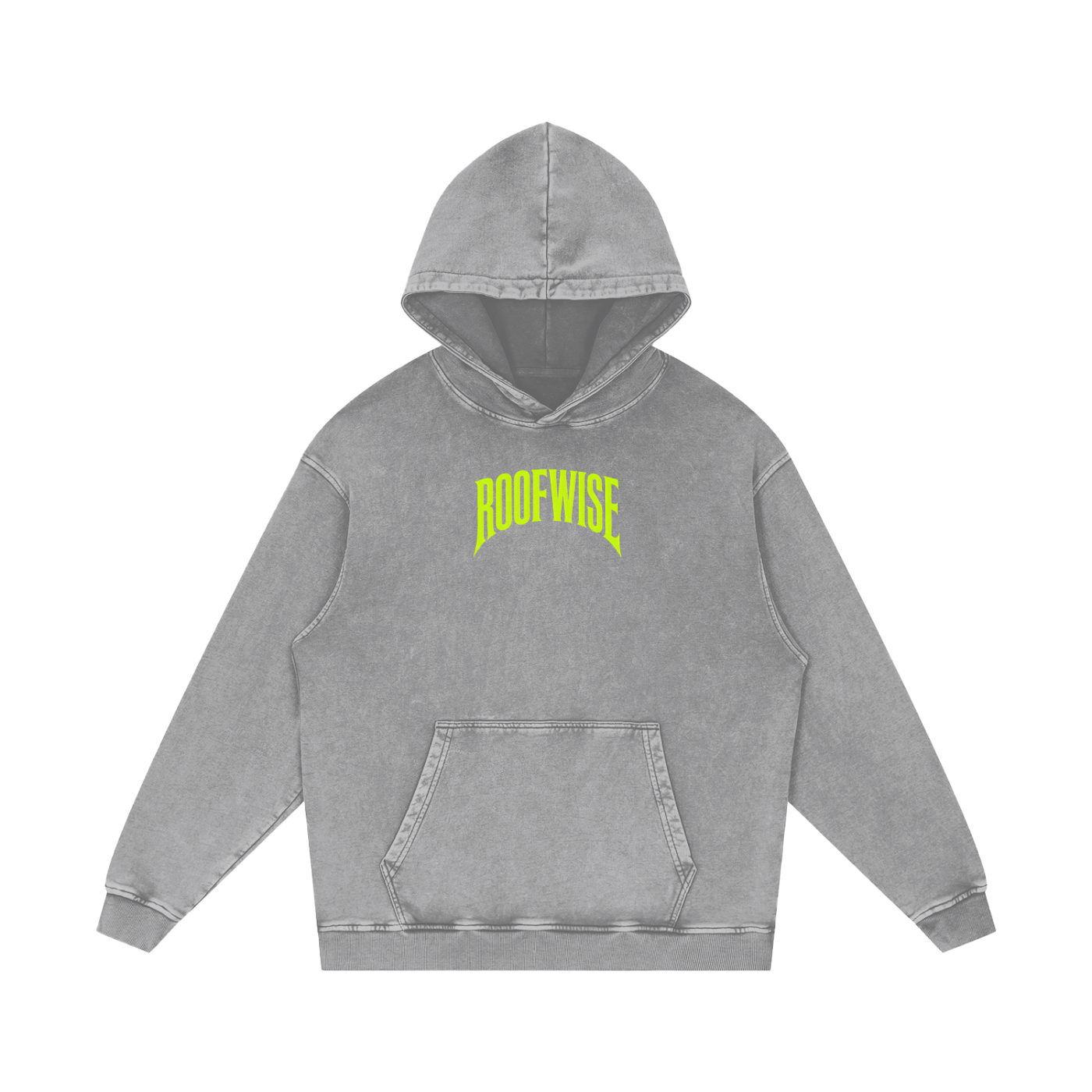 RW | After Hours Oversized Hoodie | Snow Wash | Shocked Graphic Hoodie Series