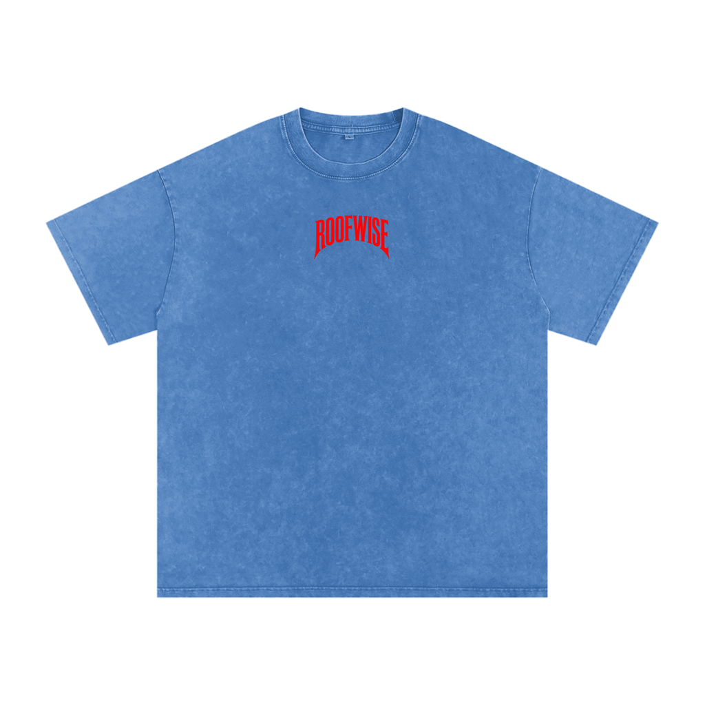 RW | After Hours Oversized Tee | Snow Wash | Bloodshot Edition