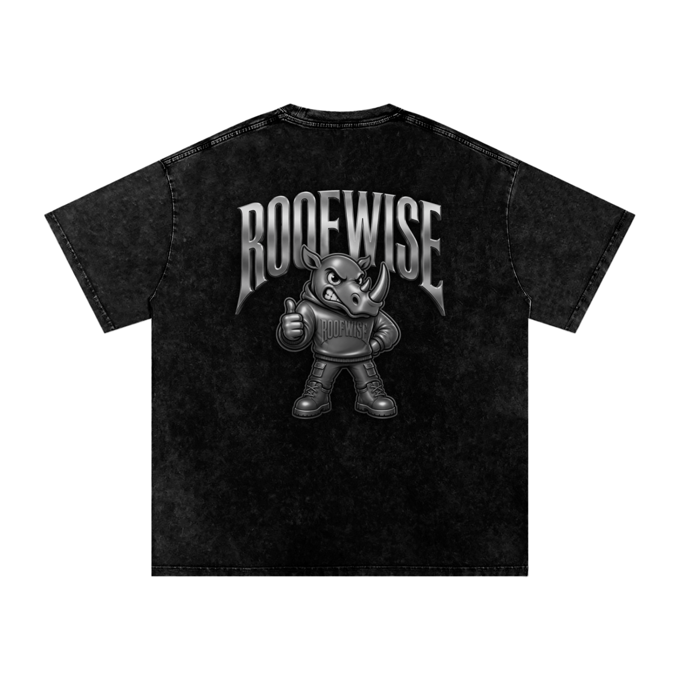 5:01 Oversized Graphic Tee | TITANIUM