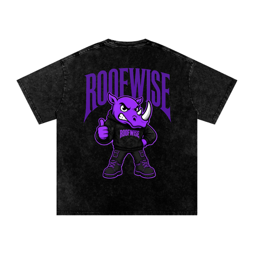 RW | After Hours Oversized Graphic Tee | Snow Wash | 2 A.M. Edition