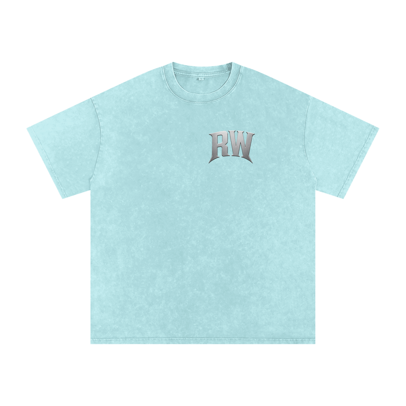 RW | After Hours Oversized Graphic Tee | Snow Wash | Titanium Edition