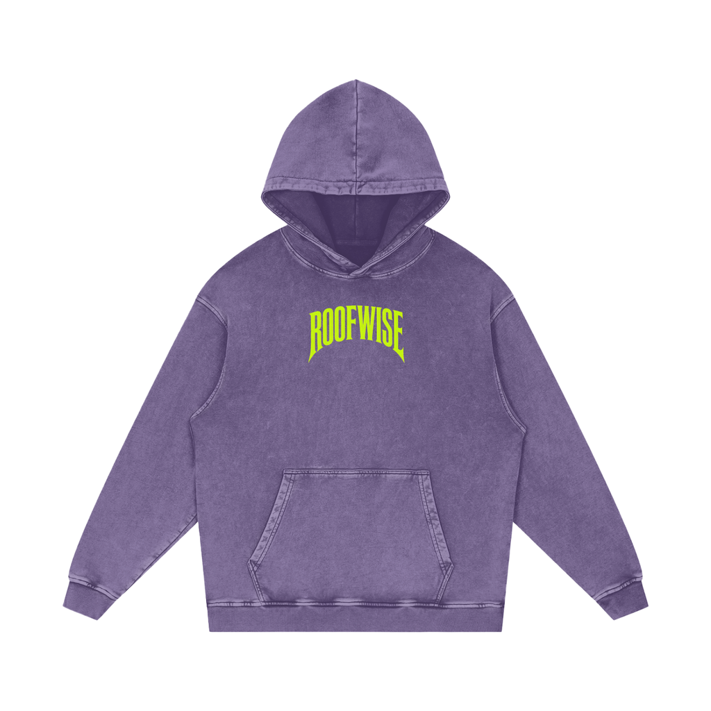 RW | After Hours Oversized Hoodie | Snow Wash | Shocked Graphic Hoodie Series