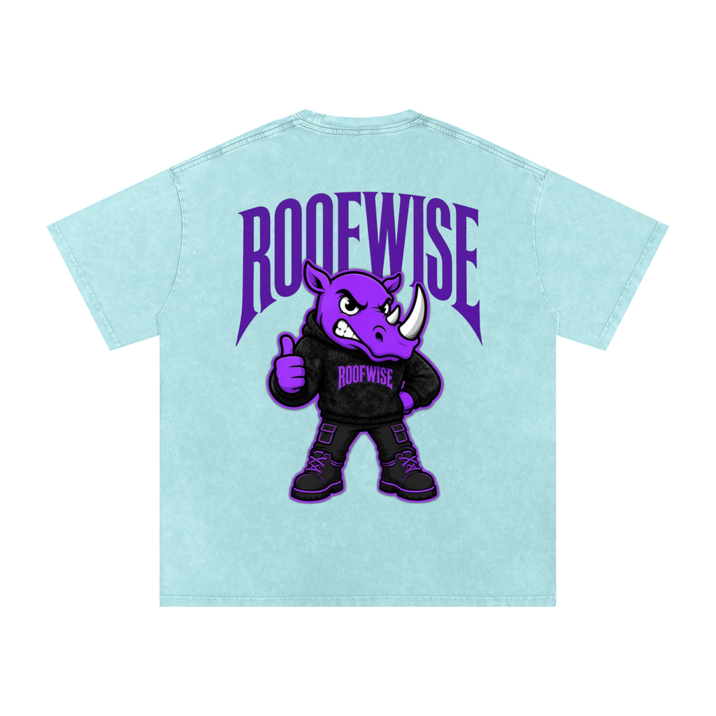 RW | After Hours Oversized Graphic Tee | Snow Wash | 2 A.M. Edition