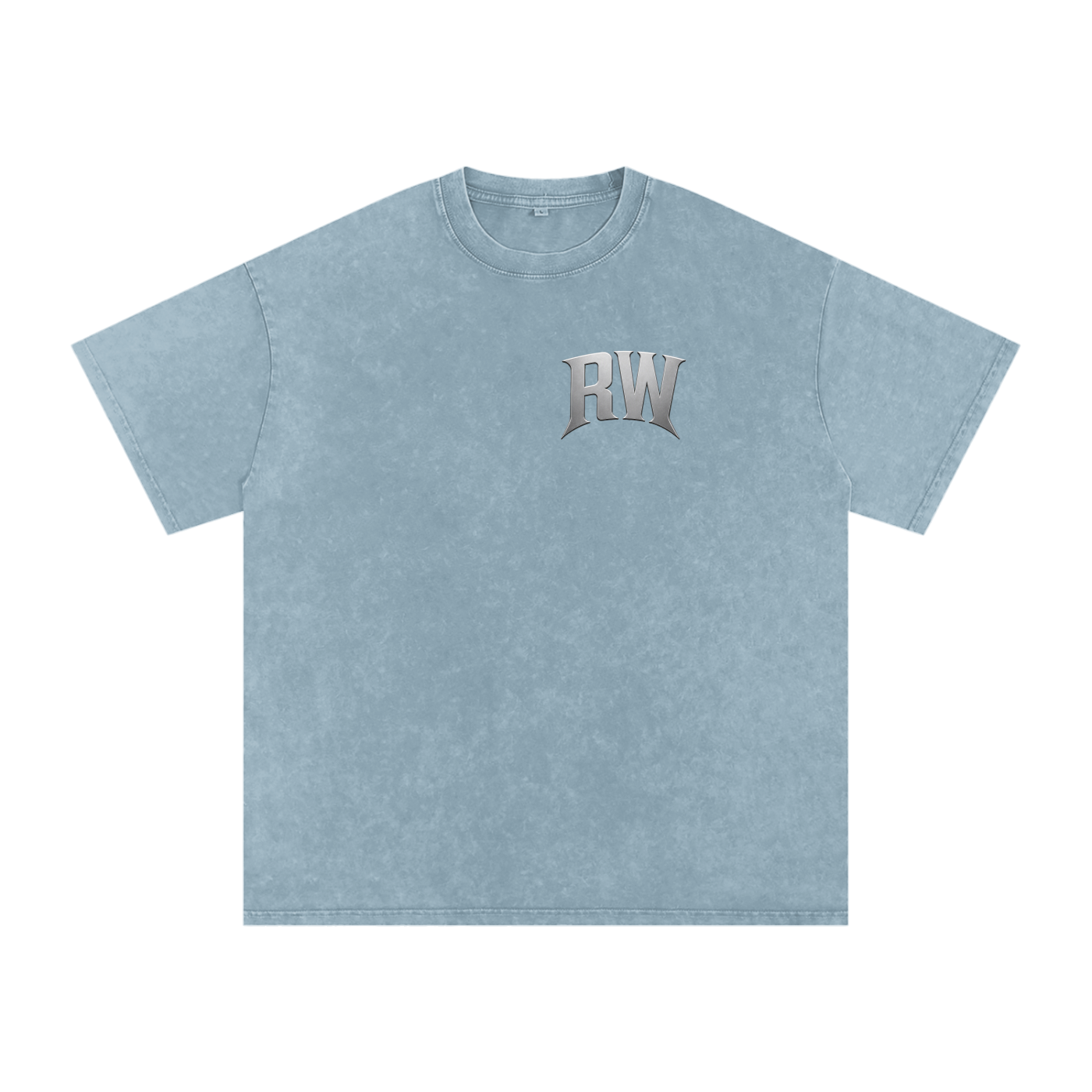 RW | After Hours Oversized Graphic Tee | Snow Wash | Titanium Edition